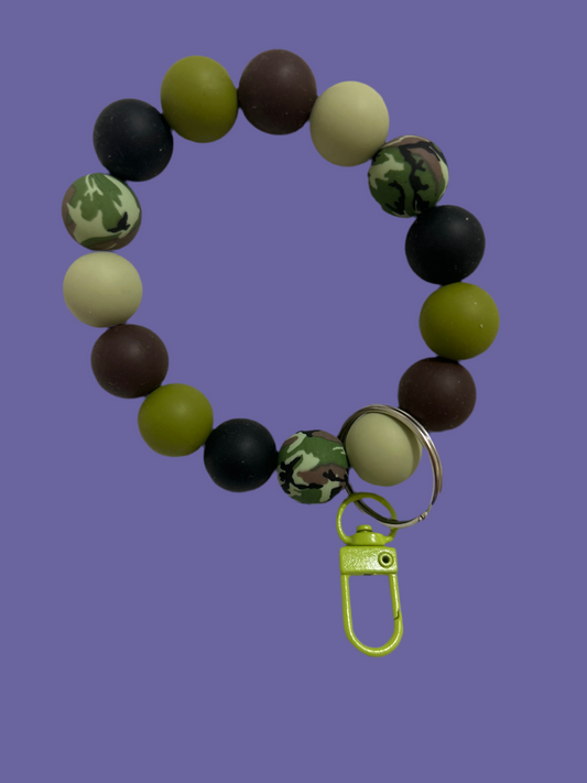 Keychain wristlet