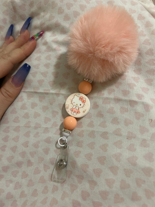 Puffy badge reel
